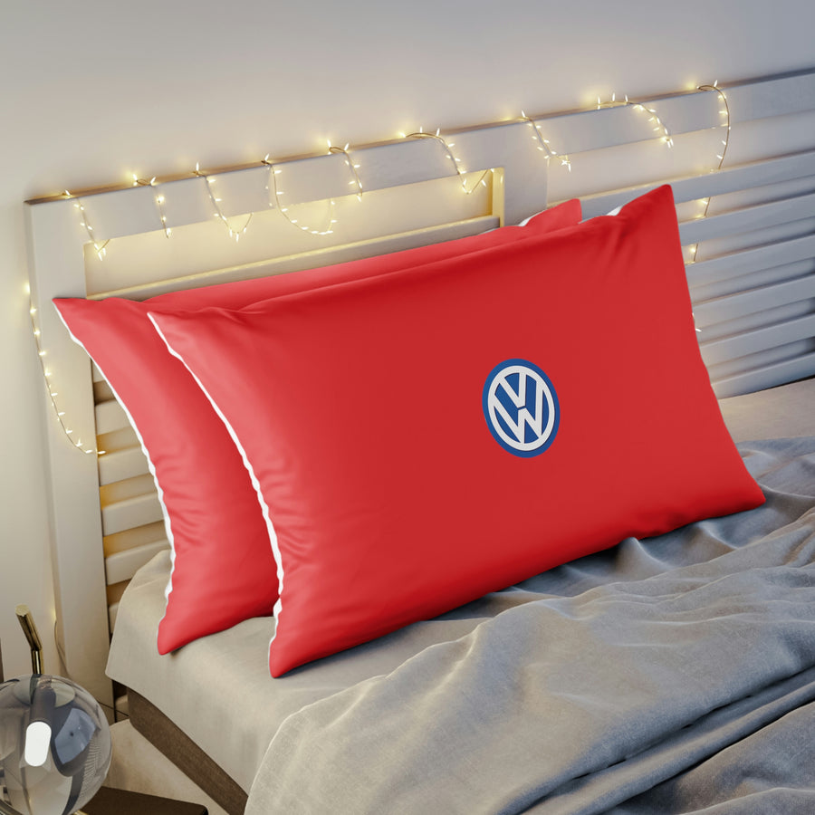 Red Volkswagen Pillow Sham™
