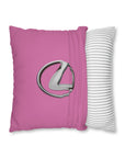 Light Pink Lexus Spun Polyester pillowcase™