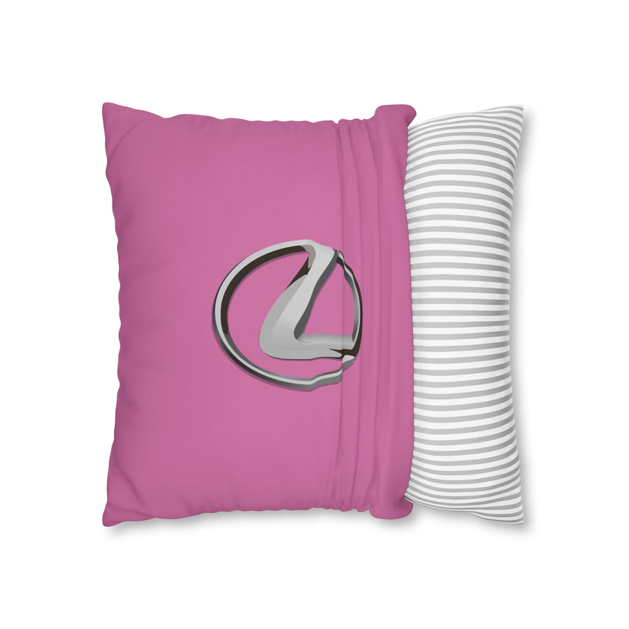 Light Pink Lexus Spun Polyester pillowcase™