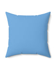Light Blue Volkswagen Spun Polyester Square Pillow™