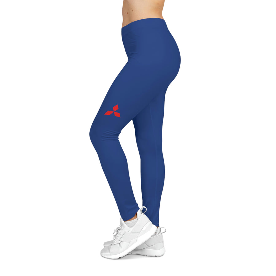 Women's Dark Blue Mitsubishi Casual Leggings™