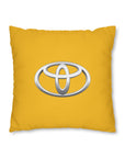 Yellow Toyota Spun Polyester pillowcase™