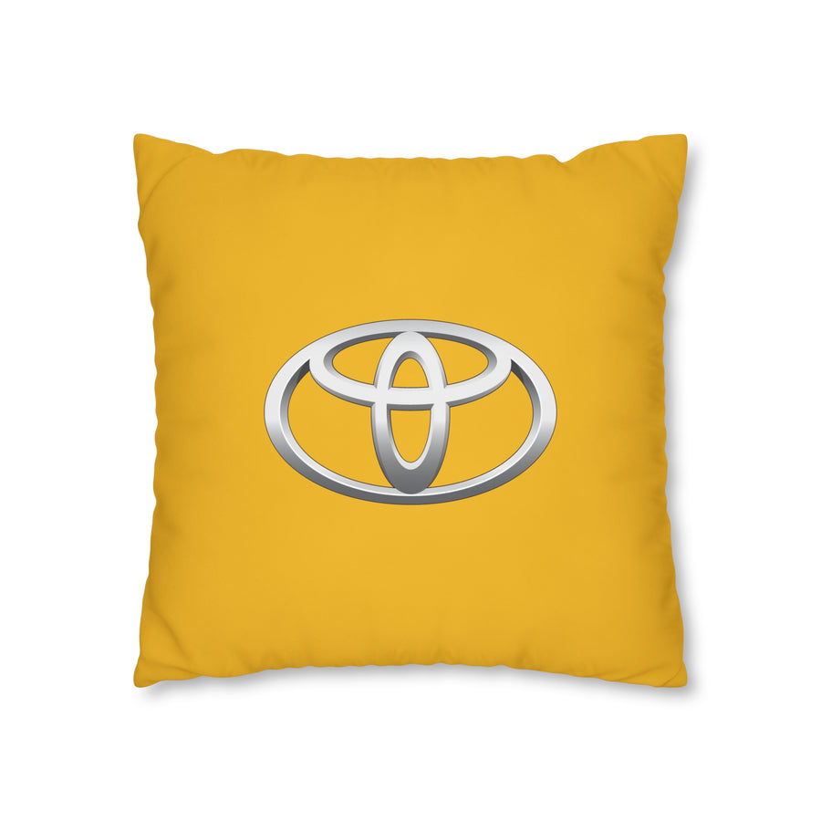 Yellow Toyota Spun Polyester pillowcase™