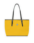 Yellow Volkswagen Leather Shoulder Bag™