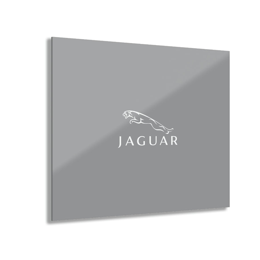 Grey Jaguar Acrylic Prints (French Cleat Hanging)™