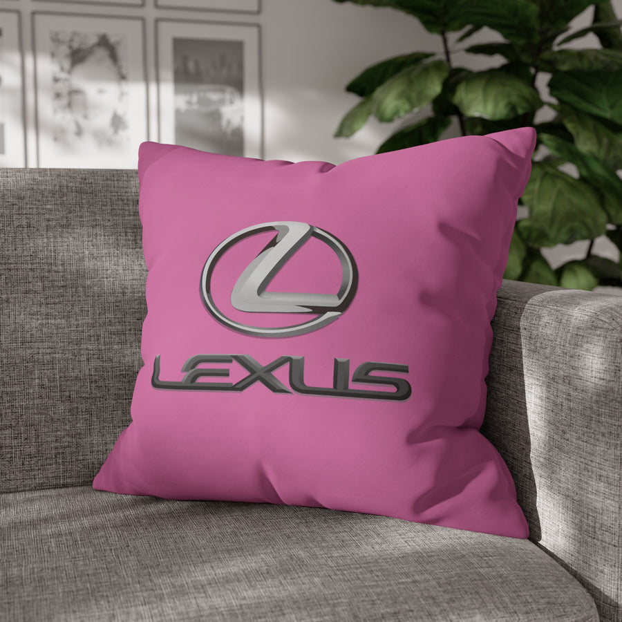 Light Pink Lexus Spun Polyester pillowcase™