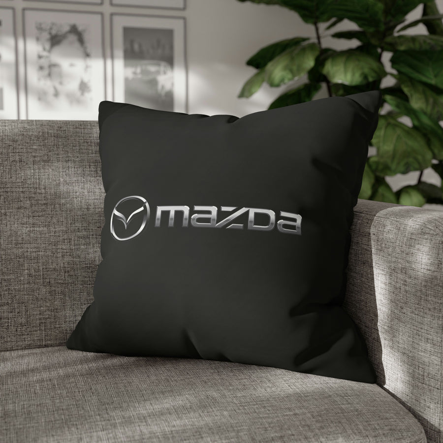 Black Mazda Spun Polyester pillowcase™