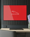 Red Jaguar Acrylic Prints (French Cleat Hanging)™