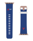 Dark Blue Mitsubishi Watch Band for Apple Watch™