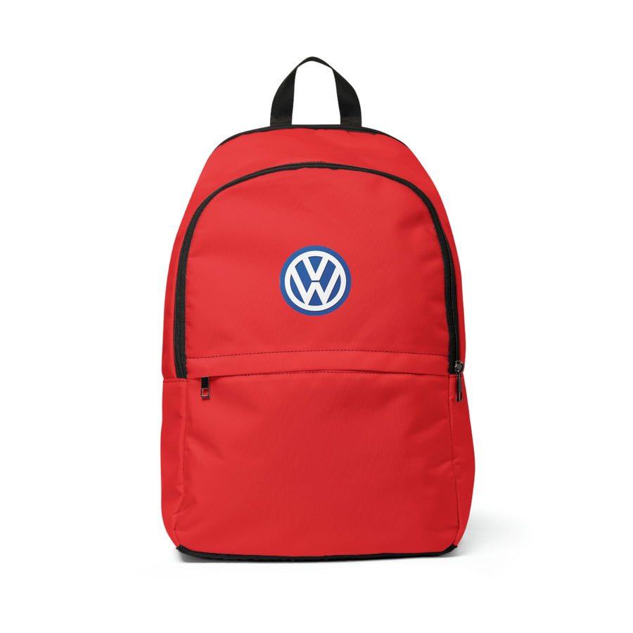 Unisex Red Volkswagen Fabric Backpack™