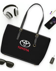 Black Toyota Leather Shoulder Bag™