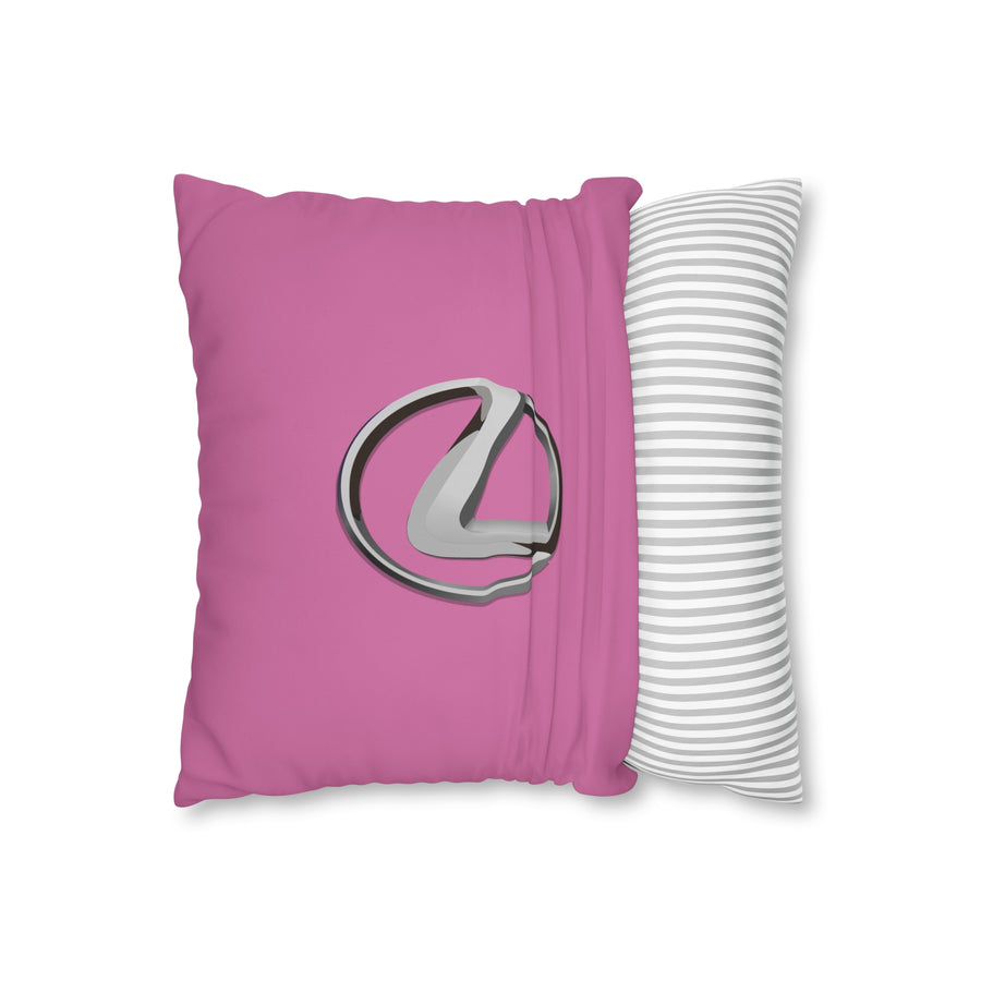 Light Pink Lexus Spun Polyester pillowcase™