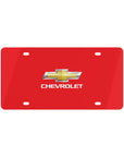 Red Chevrolet License Plate™