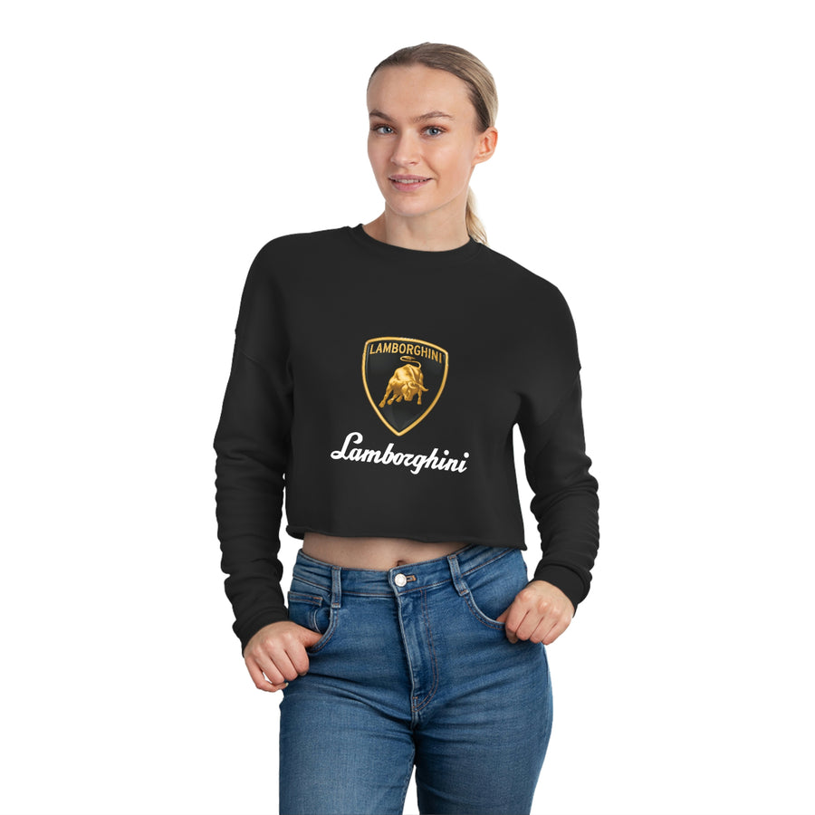 Women's Lamborghini Cropped Sweatshirt™