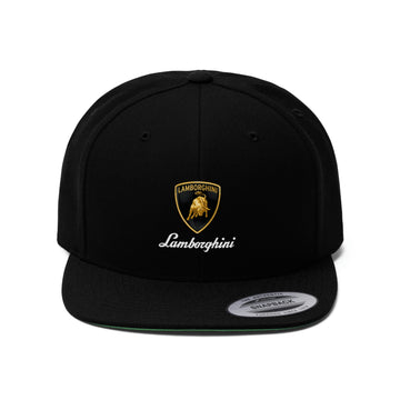 Unisex Lamborghini Flat Bill Hat™