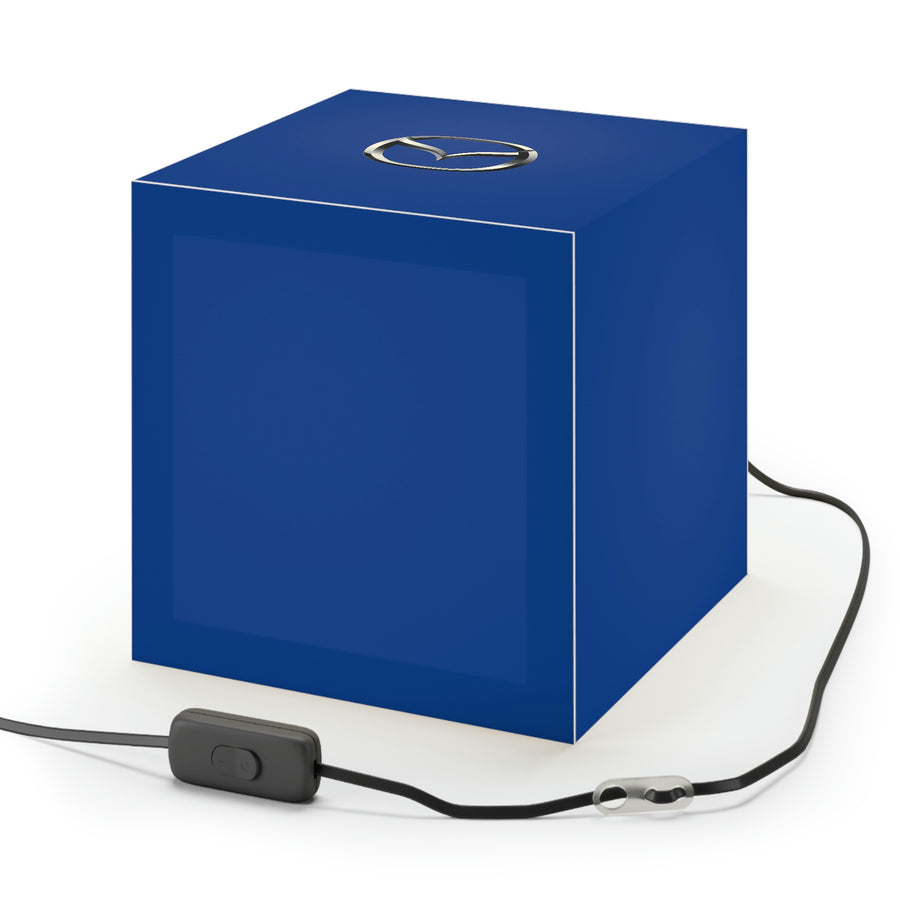 Dark Blue Mazda Light Cube Lamp™