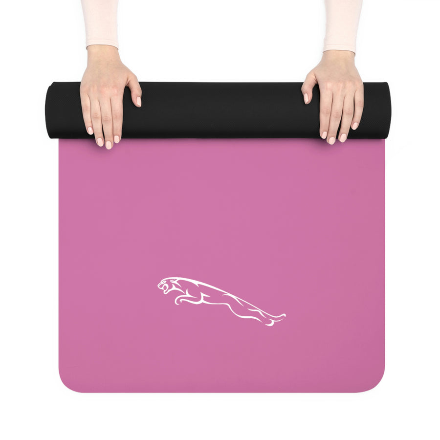 Light Pink Jaguar Rubber Yoga Mat™