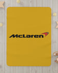 Yellow McLaren Toddler Blanket™