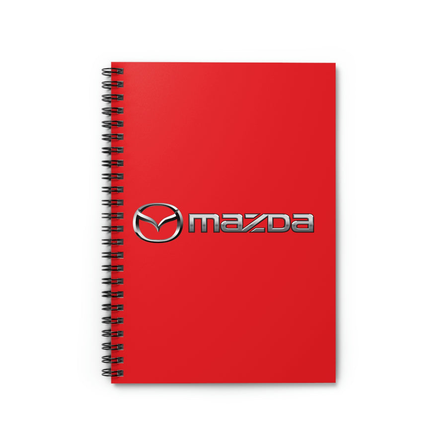 Red Mazda Spiral Notebook - Ruled Line™