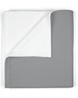 Grey McLaren Soft Fleece Baby Blanket™