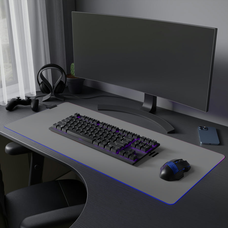 Grey Mitsubishi LED Gaming Mouse Pad™