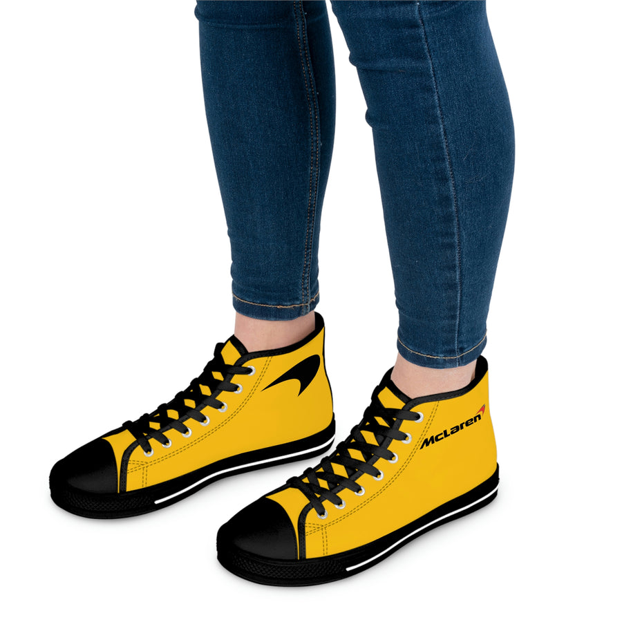 Women's Yellow Mclaren High Top Sneakers™