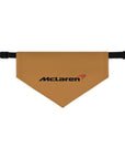 Brown McLaren Pet Bandana Collar™