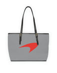 Grey Mclaren Leather Shoulder Bag™