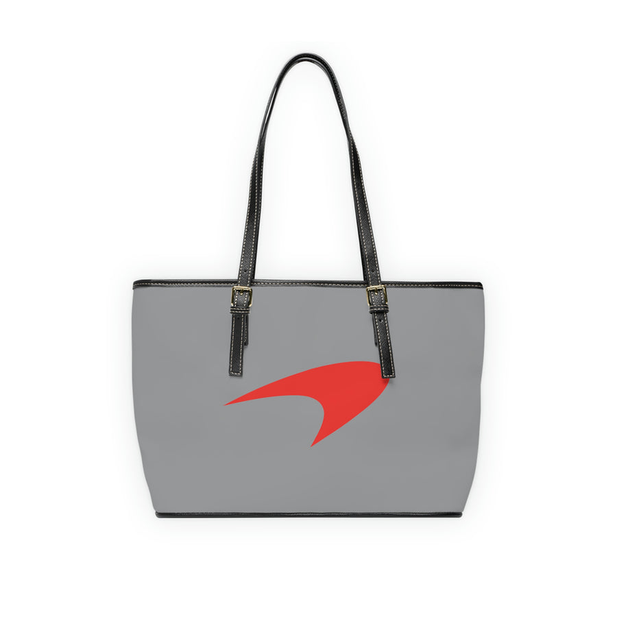 Grey Mclaren Leather Shoulder Bag™