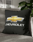 Black Chevrolet Spun Polyester pillowcase™