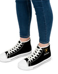 Women's Black Lamborghini High Top Sneakers™