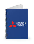 Dark Blue Mitsubishi Spiral Notebook - Ruled Line™