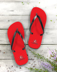 Unisex Red Lexus Flip Flops™