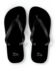 Unisex Black Jaguar Flip Flops™