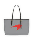 Grey Mclaren Leather Shoulder Bag™