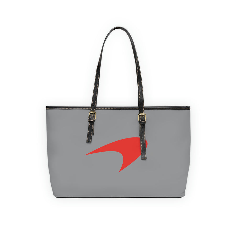 Grey Mclaren Leather Shoulder Bag™