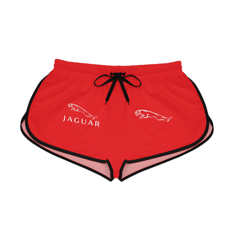 Women's Red Jaguar Relaxed Shorts™