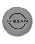 Grey Nissan GTR Tufted Floor Pillow, Round™