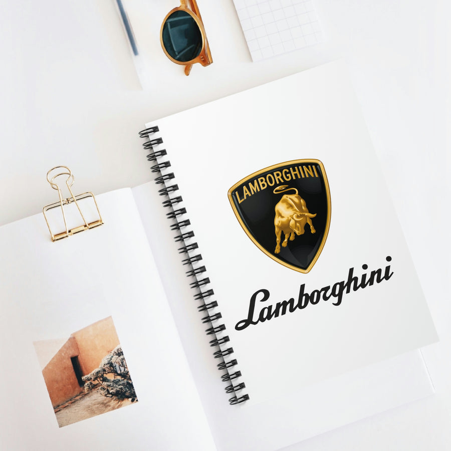 Lamborghini Spiral Notebook - Ruled Line™