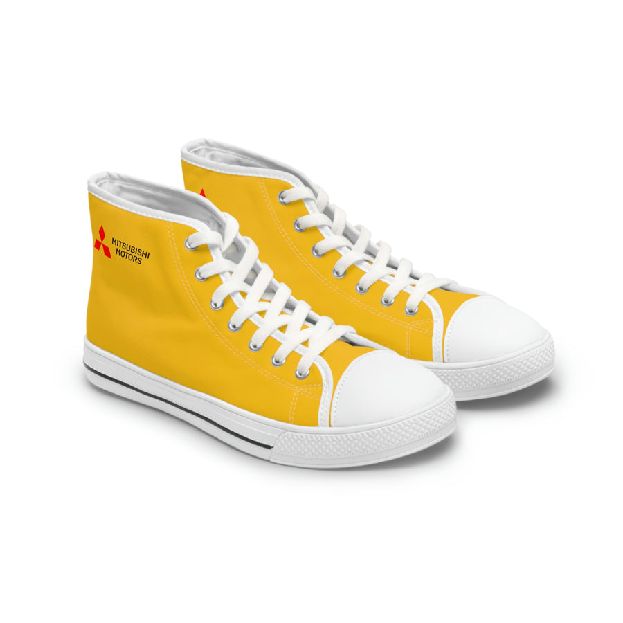 Women's Yellow Mitsubishi High Top Sneakers™