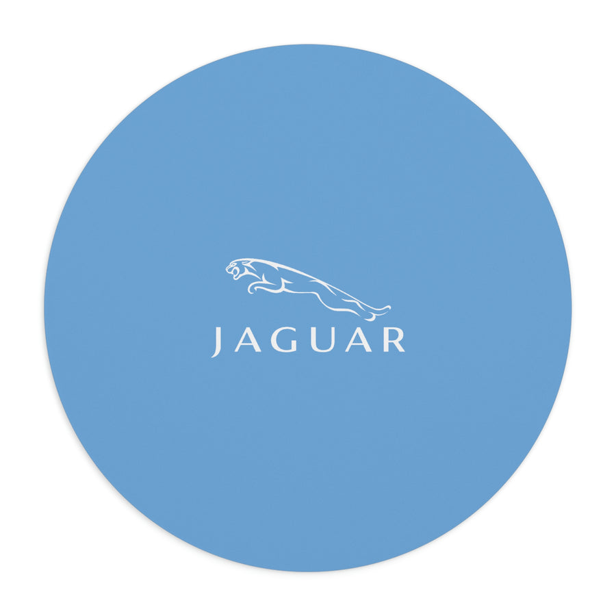 Light Blue Jaguar Mouse Pad™