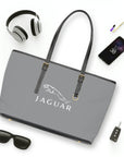 Grey Jaguar Leather Shoulder Bag™