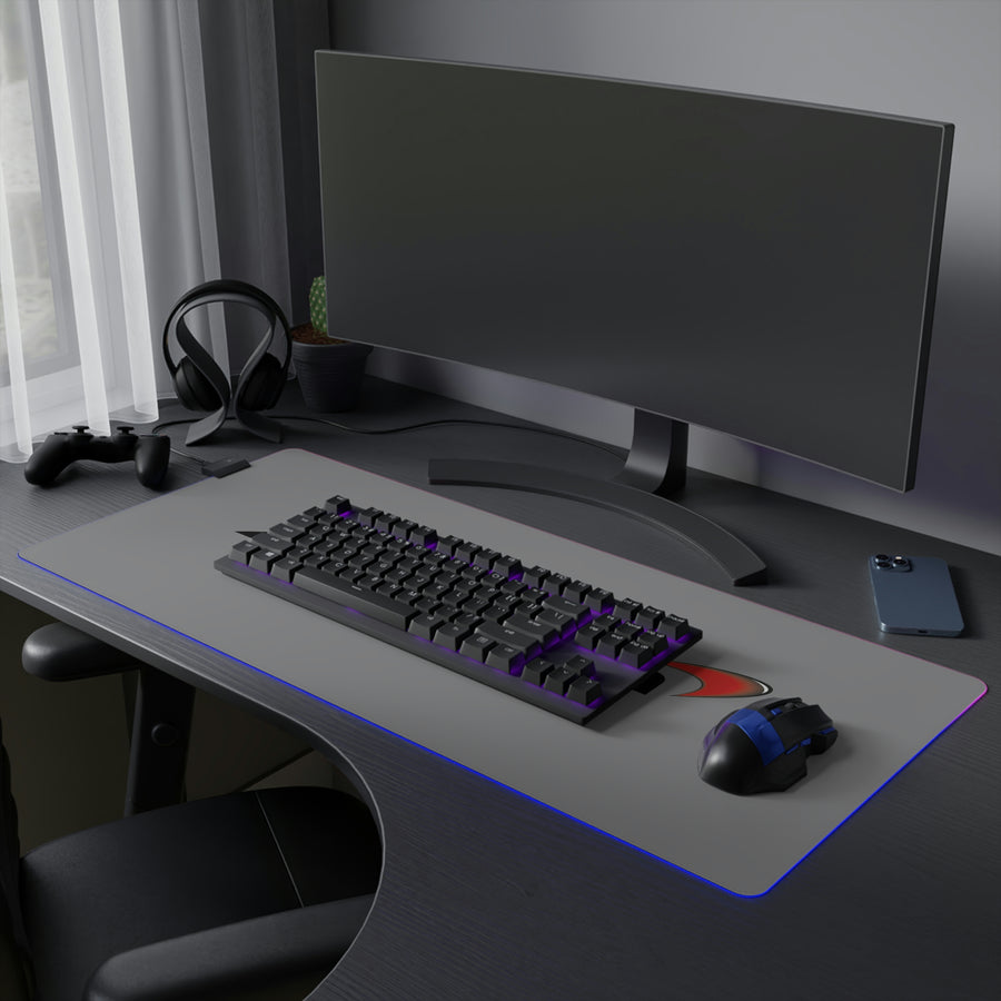 Grey McLaren LED Gaming Mouse Pad™