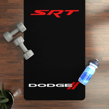 Black Rubber Dodge Yoga Mat™