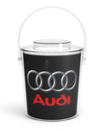 Black Audi Ice Bucket with Tongs™