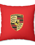 Red Porsche Spun Polyester Pillowcase™