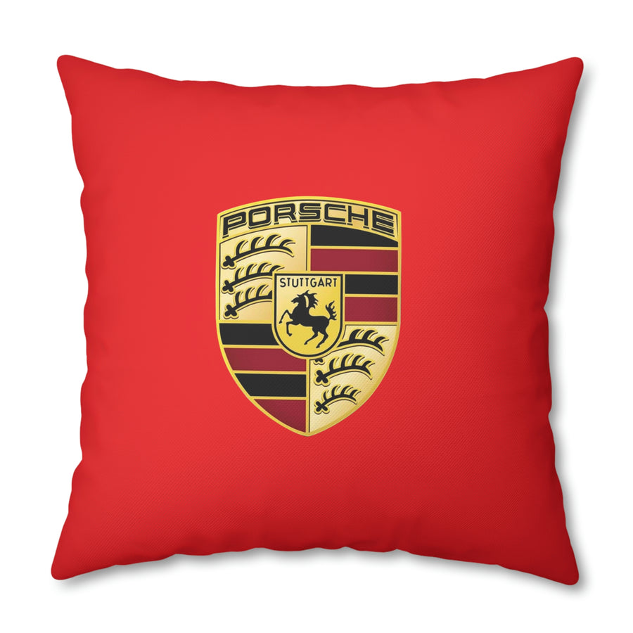 Red Porsche Spun Polyester Pillowcase™