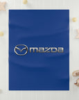 Dark Blue Mazda Soft Fleece Baby Blanket™