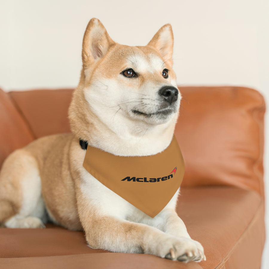 Brown McLaren Pet Bandana Collar™