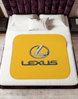 Yellow Lexus Sherpa Blanket™